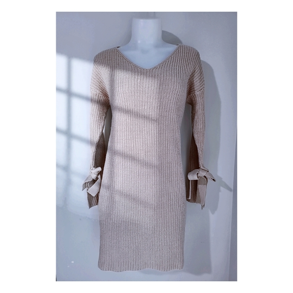 Knit Sweater Dress - Picture 2 of 4